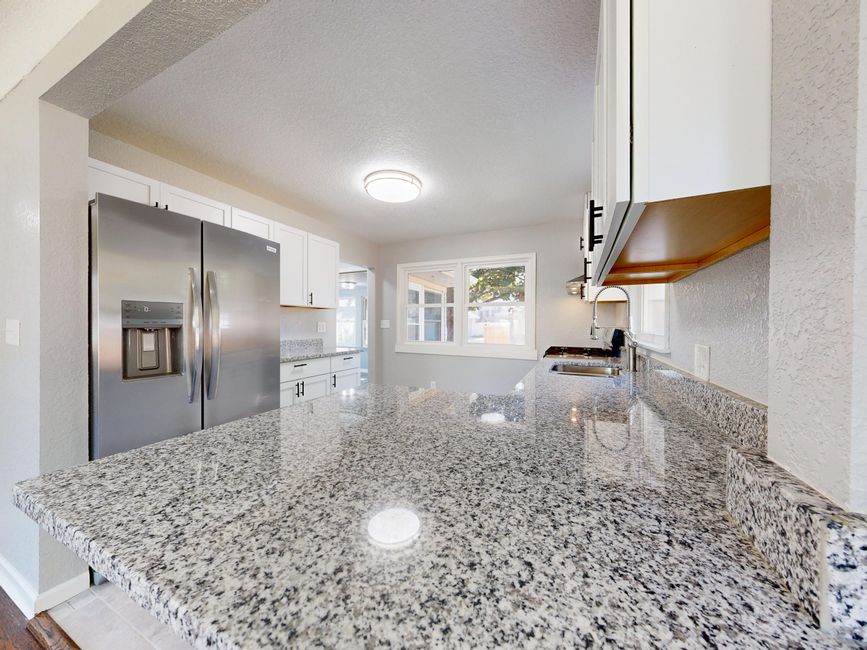 Modern kitchen remodel with custom cabinetry